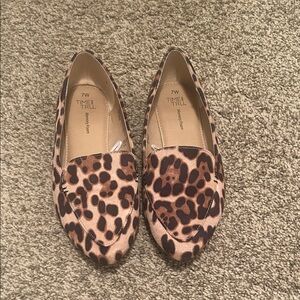 Time and Tru Women's Leopard Flats